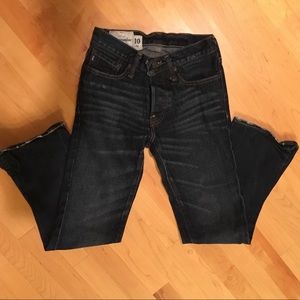 Abercrombie and Fitch button fly jeans